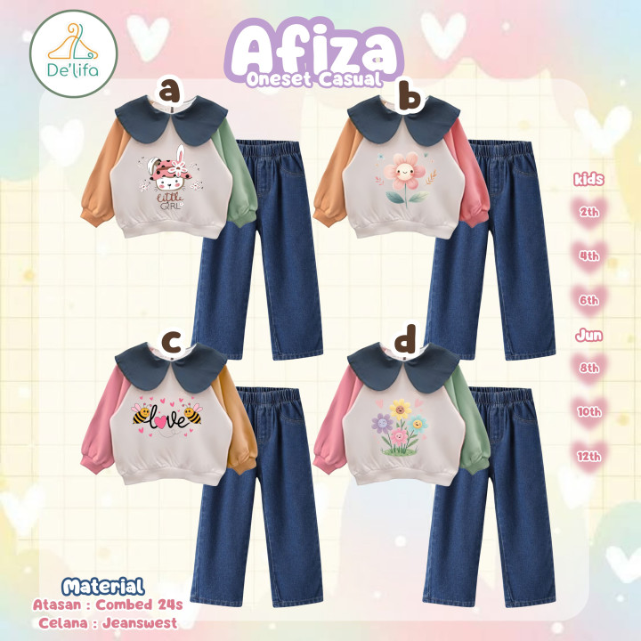 PO AFIZA ONESET CASUAL BY DELIFA
