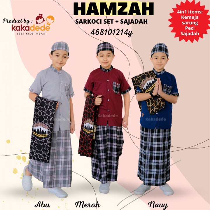 SETELAN KOKO SARUNG HAMZAH BY KAKADEDE