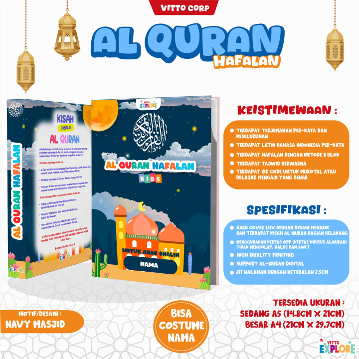 PO AL QURAN COSTUME NAMA BY VITTO