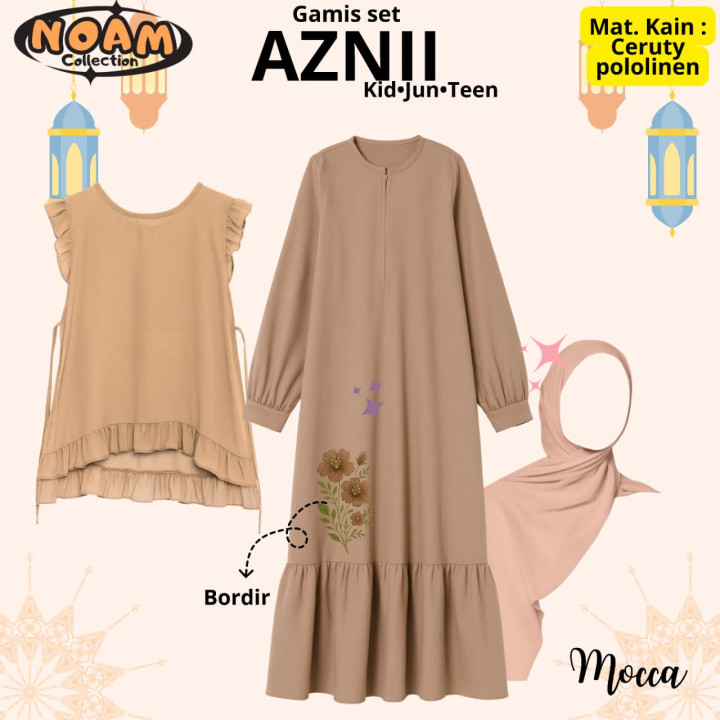 PO GAMIS SET AZNII (TEEN) BY NOAM