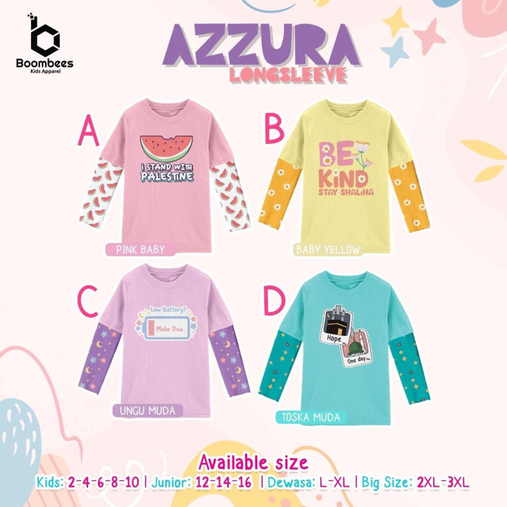 PO AZZURA LONGSLEEVE BY BOOMBEES