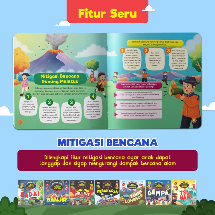 PO BUKU SURVIVAL KIDS AKU TANGGAP BENCANA BY ZIYAD