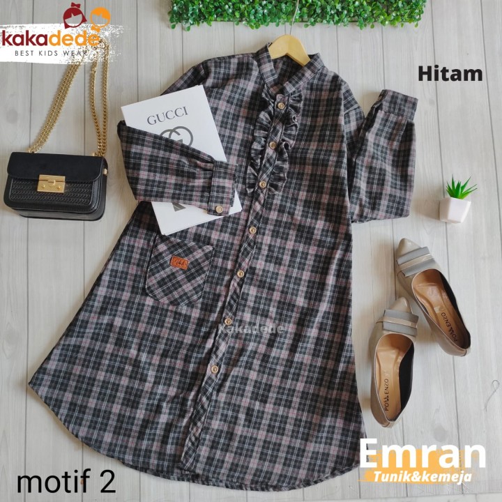 EMRAN TUNIK FLANEL MOTIF 2