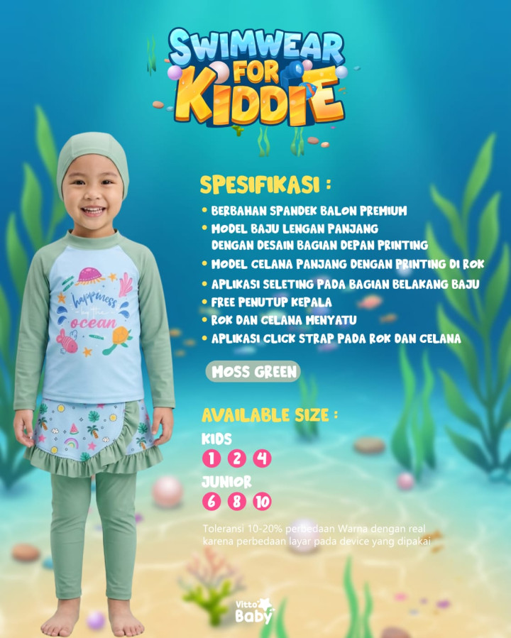 PO SWIMWEAR FOR KIDDIE BY VITTO BABY