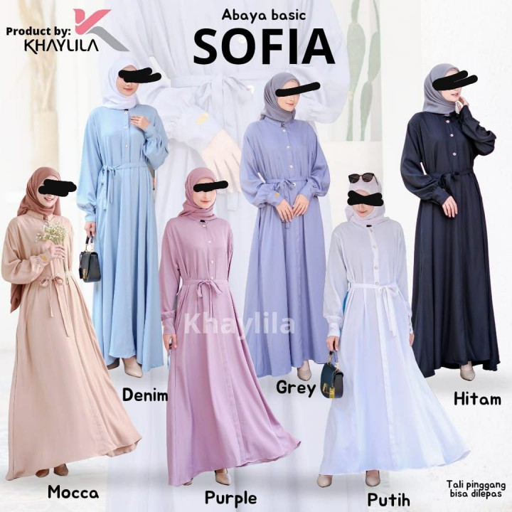 ABAYA BASIC SOFIA BY KHAYLILA