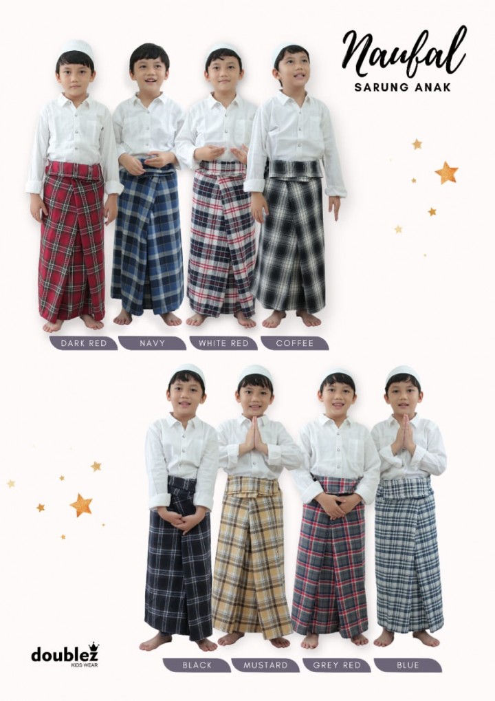 NAUFAL SARUNG ANAK BY DOUBLEZ