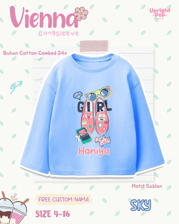PO VIENNA LONGSLEEVE FREE CUSTOM NAME B2 BY UPRIGHT POP UP 