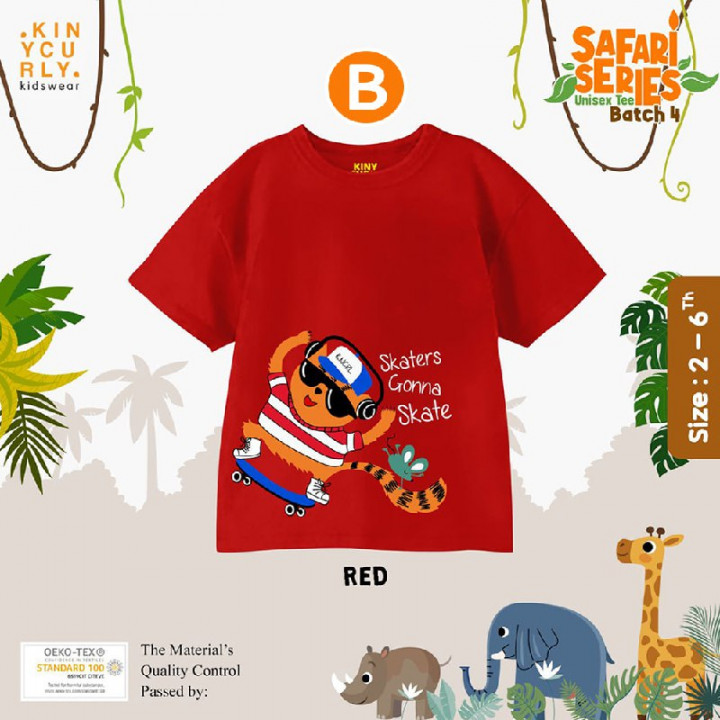 UNISEX TEE SAFARI SERIES BY KINYCURLY