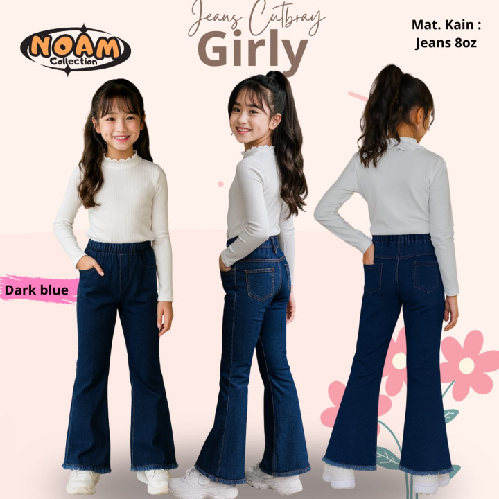 PO JEANS CUTBRAY GIRLY (TEEN) BY NOAM