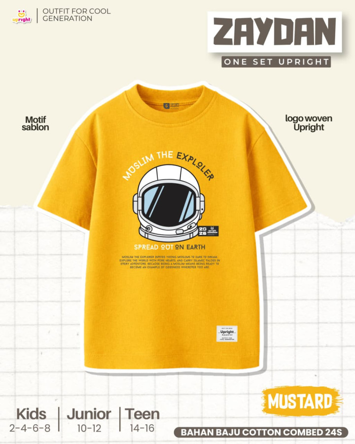 PO ZAYDAN TSHIRT BY UPRIGHT