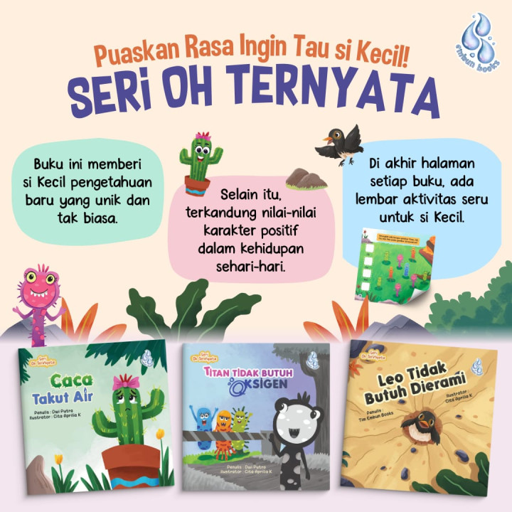 PO BUKU SERI OH TERNYATA BY EMBUN BOOKS