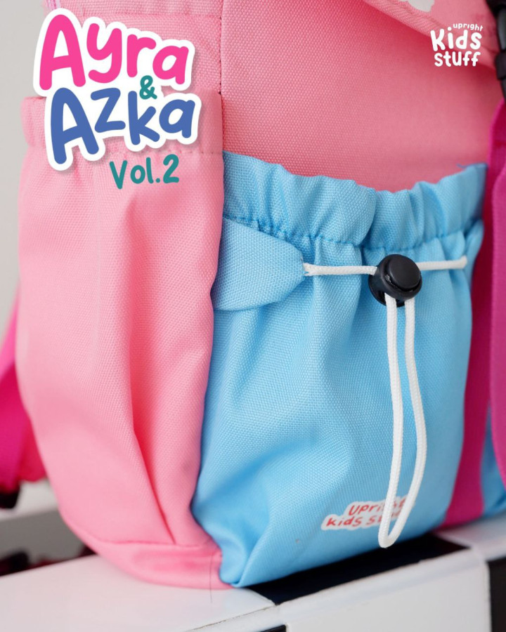 PO AYRA  AZKA VOL 2 BY UPRIGHT KIDS STUFF (BACKPACK,RAINCOVER)