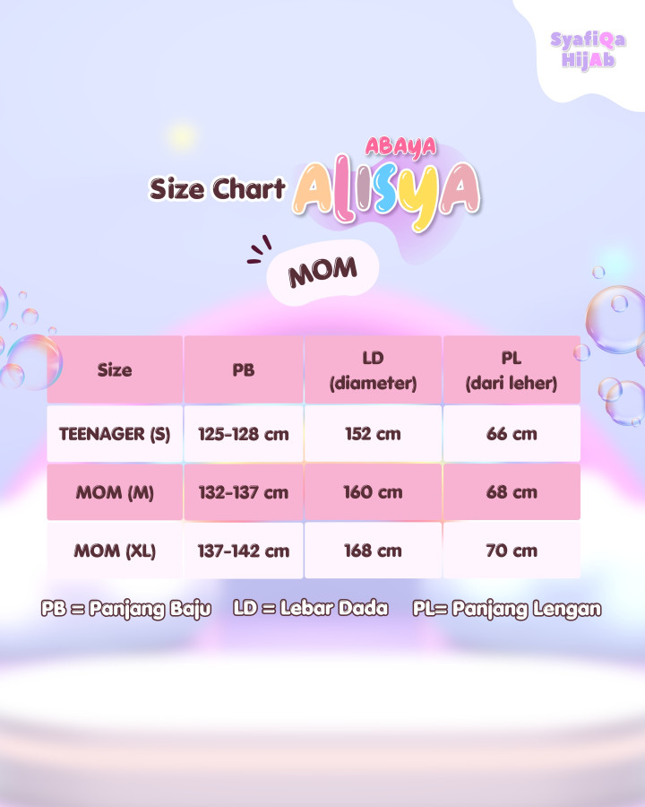 PO ONLY ABAYA ALISYA BATCH 2 BY SYAFIQA