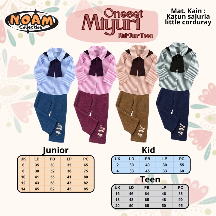 PO MIYURI ONESET (KIDS) BY NOAM