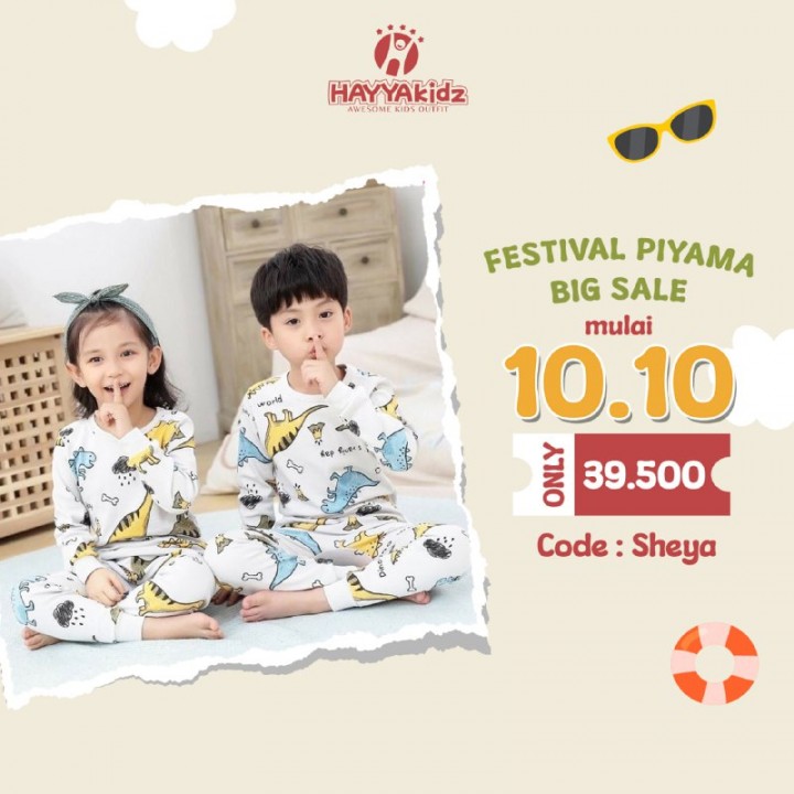 SERI 1 SHEYA  PANJANG PANJANG SET PIYAMA