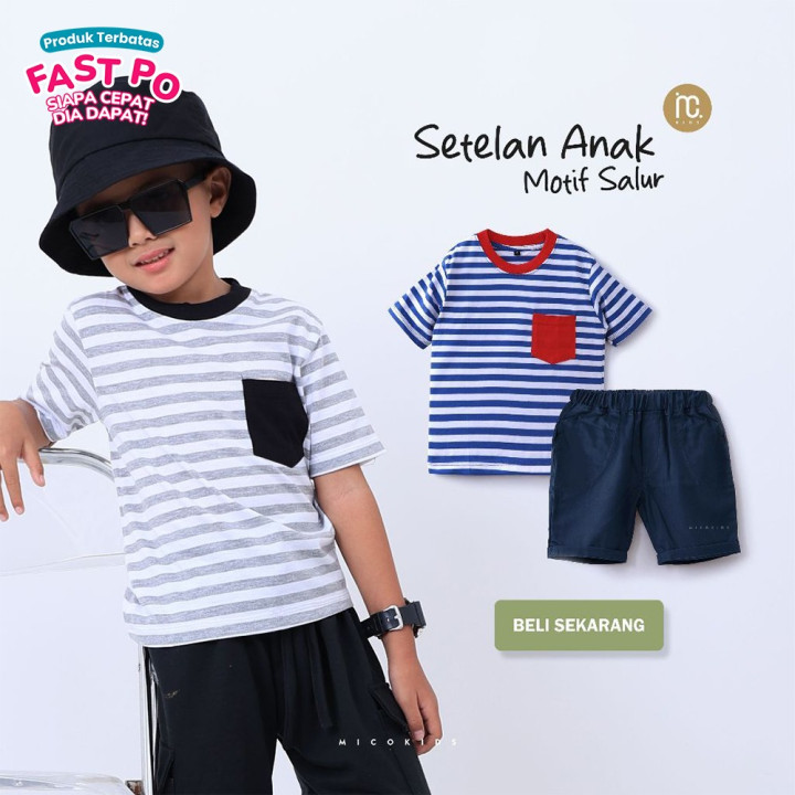FAST PO TAMA SET STRIPE SERI 3