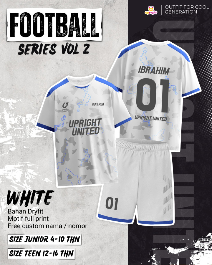 PO FOOTBALL SERIES BATCH 2 BY UPRIGHT KIDS APPAREL