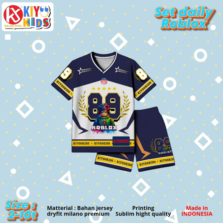 PO JERSEY SET DAILY ROBLOX BY KIYO KIDS