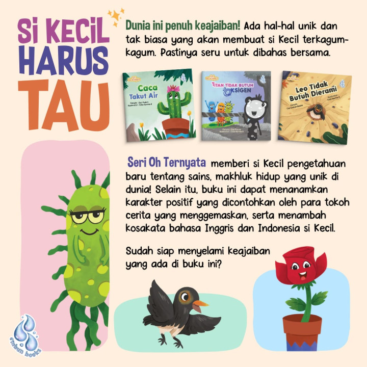 PO BUKU SERI OH TERNYATA BY EMBUN BOOKS
