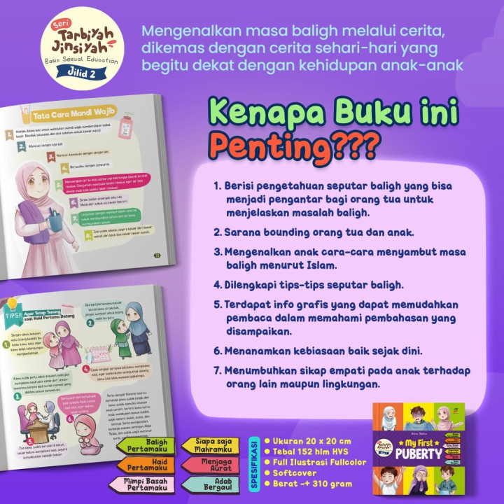 PO BUKU MY FIRST PUBERTY - ZIYAD