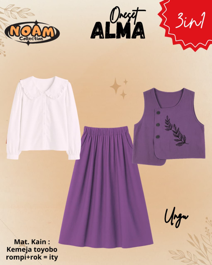 PO ALMA ONESET 3IN1 (KIDS) BY NOAM