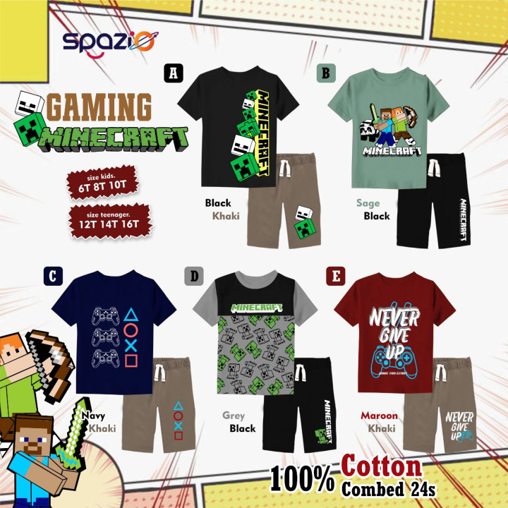 PO SETELAN GAMING MINECRAFT BY SPAZIO