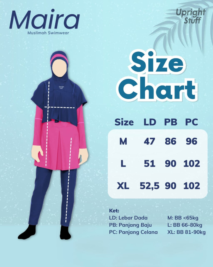 PO MAIRA SWIMWEAR BY UPRIGHT STUFF