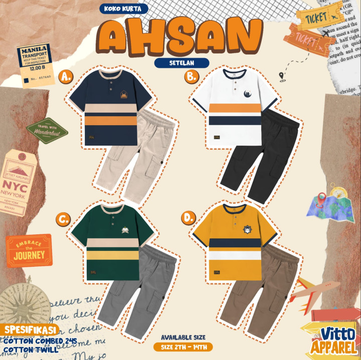 PO SET KURTA AHSAN BY VITTO