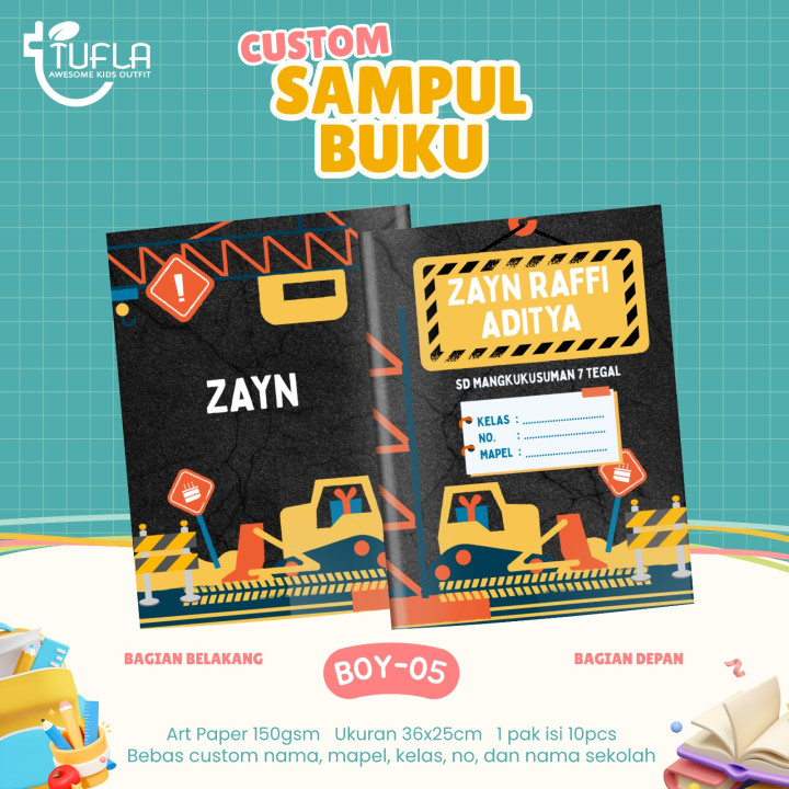 FAST PO CUSTOM SAMPUL BUKU