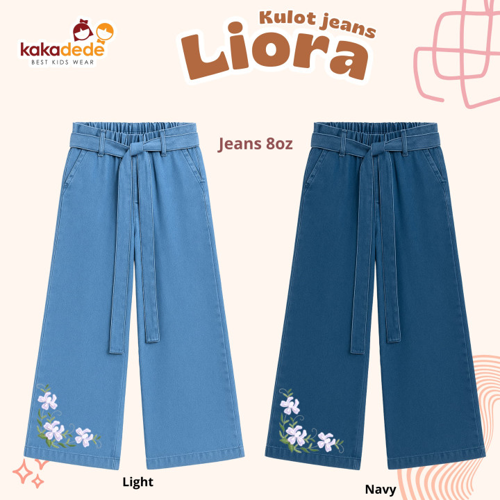 PO KULOT JEANS LIORA BY KAKADEDE