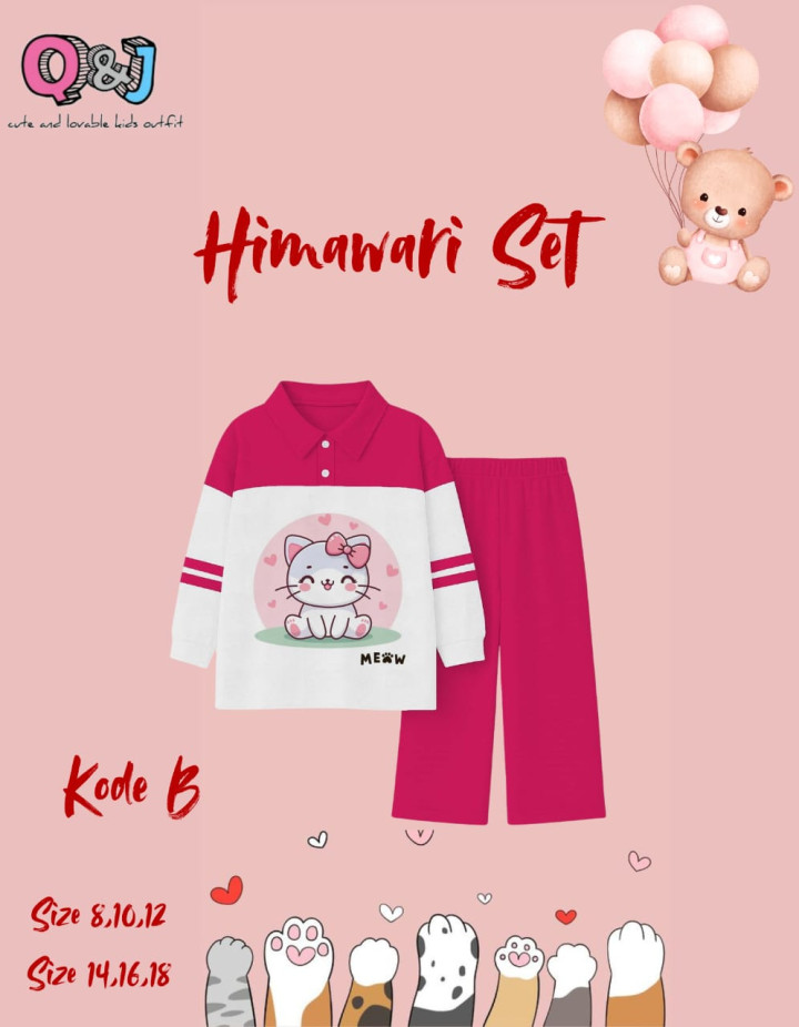 PO HIMAWARI SET (TEEN) BY Q&J