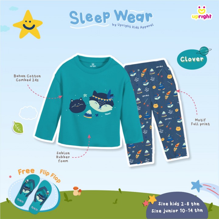 PO SLEEPWEAR BY UPRIGHT KIDS APPAREL 