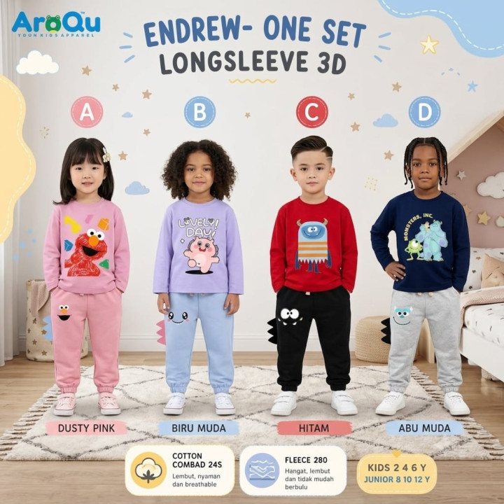 PO SET 3D ENDREW BY AROQU