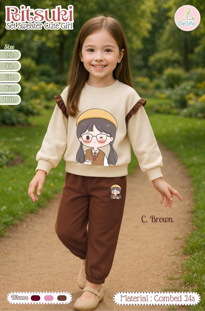 PO RITSUKI SET SWEATER BY DELIFA