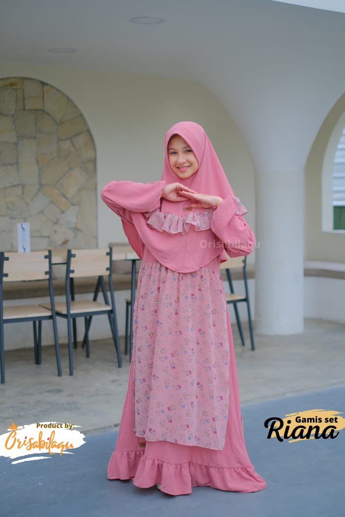 READY STOK GAMIS RIANA BY ORISABILAQU