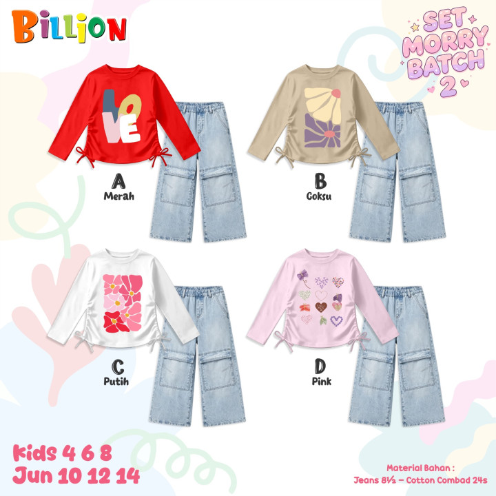 PO SET MORRY BATCH 2 BY BILLION