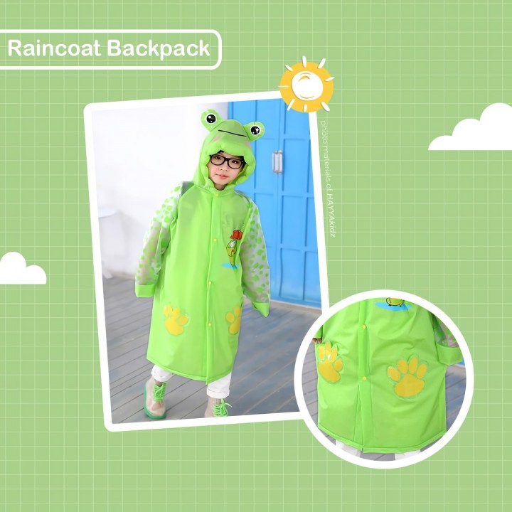 FAST PO RAINCOAT BACKPACK