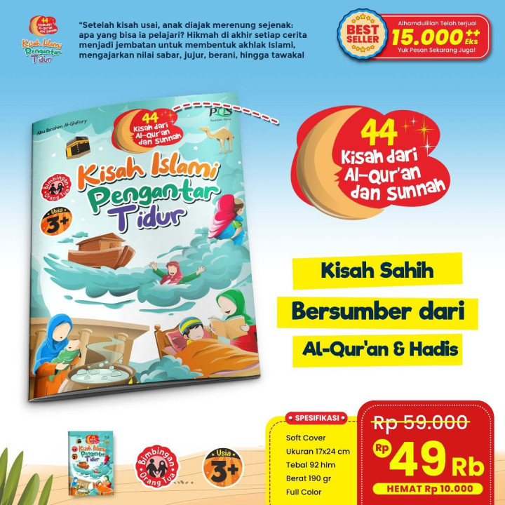 PO BUKU KISAH ISLAMI PENGANTAR TIDUR BY PQS