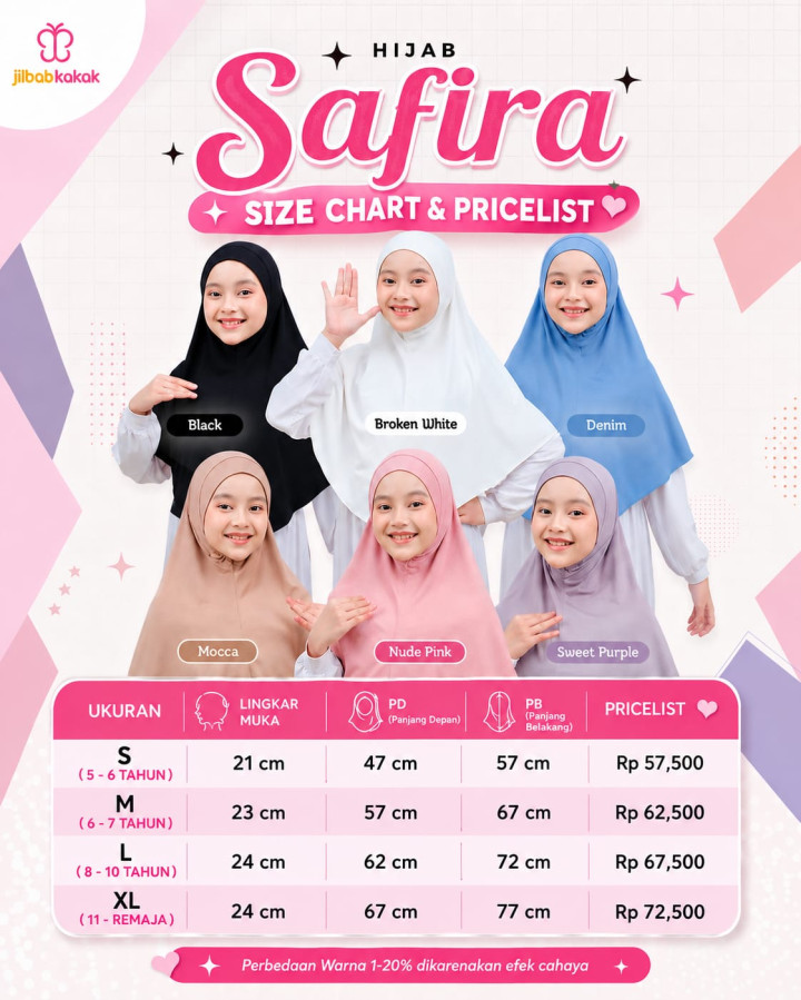 PO HIJAB SAFIRA BY BABYJAB