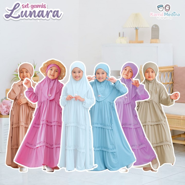 SET GAMIS LUNARA BY KAMIL MEDINA