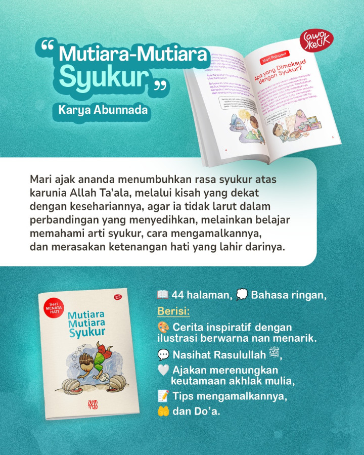 PO BUKU SERI MENATA HATI #2 PUSTAKA SAWO KECIK