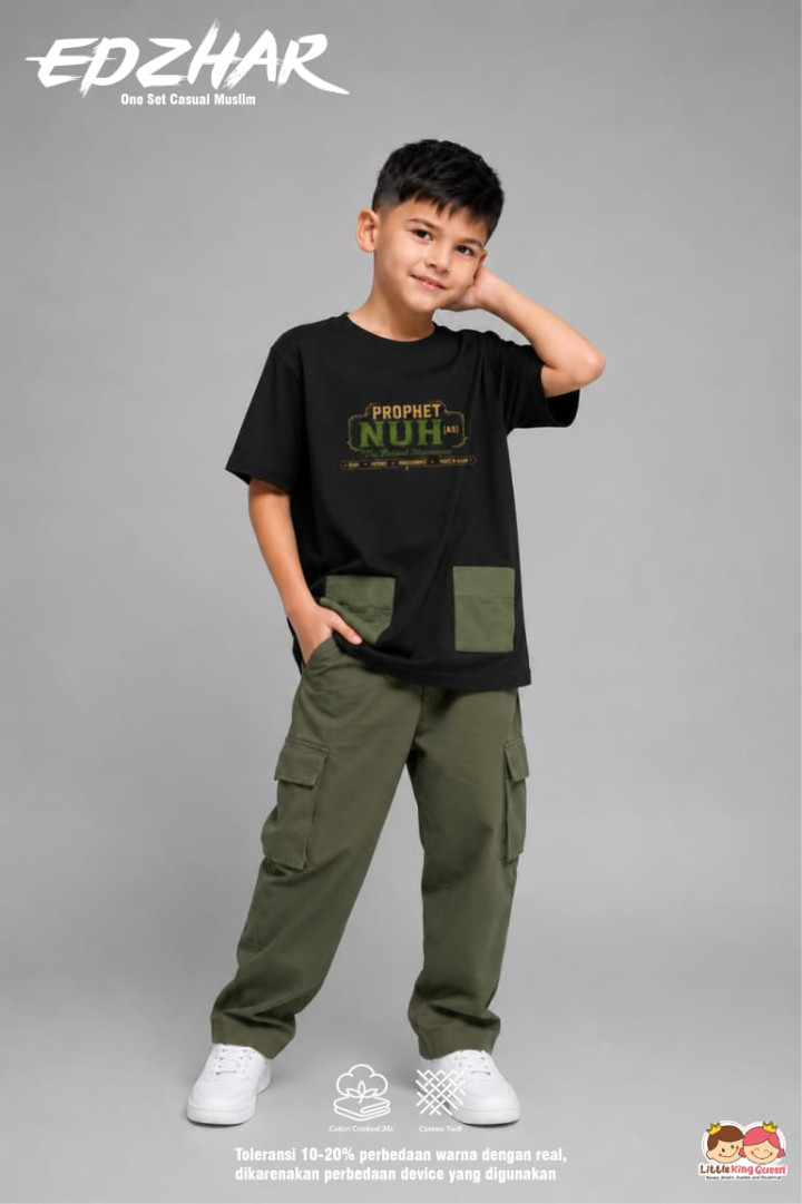 PO ONE SET EDZHAR BY LITTLE KING QUEEN