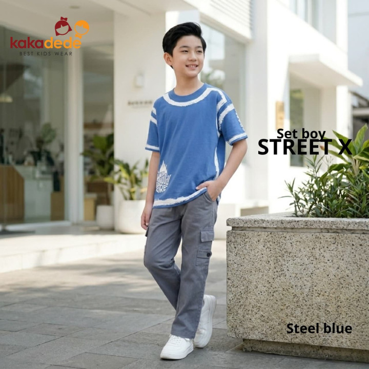 PO BOY SET STREET X (KIDS) BY KAKADEDE 