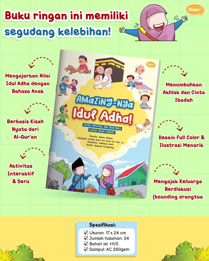 PO BUKU AMAZINGNYA IDUL ADHA