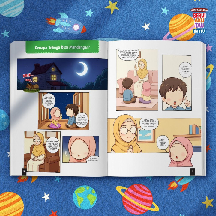 PO KOMIK SAINS ANAK “SERU! AKU TAU INI ITU”