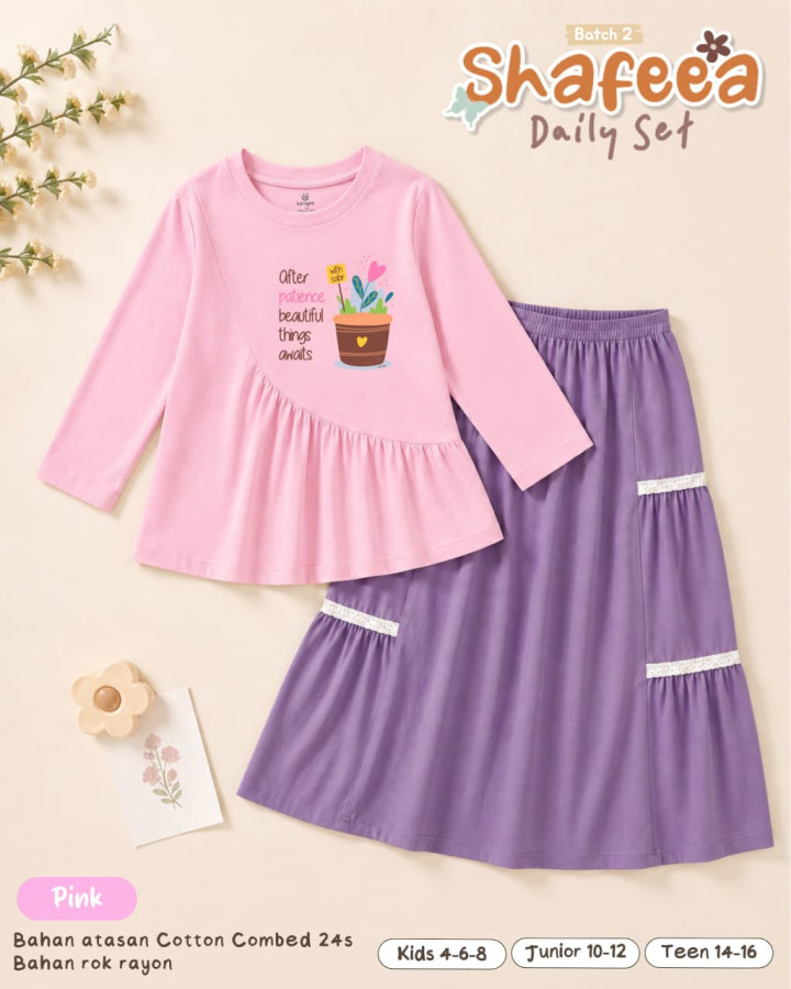 PO SHAFEEA DAILY SET BATCH 2 BY UPRIGHT