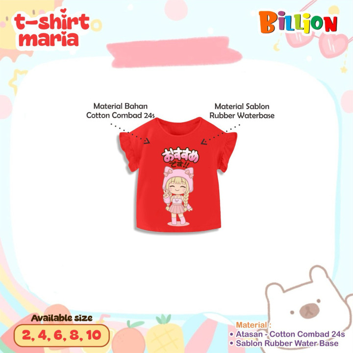 PO TSHIRT MARIA BY BILLION