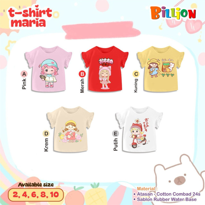 PO TSHIRT MARIA BY BILLION