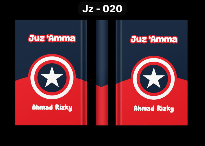 PO JUZ AMMA TAJWID WARNA 7IN1 CUSTOM NAME