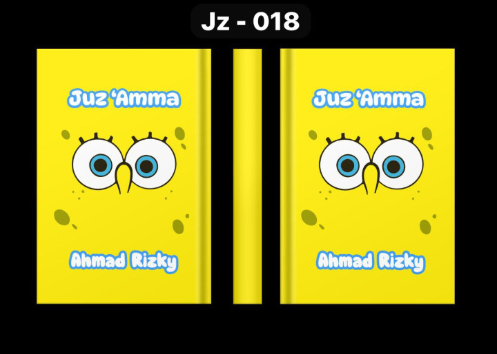 PO JUZ AMMA TAJWID WARNA 7IN1 CUSTOM NAME
